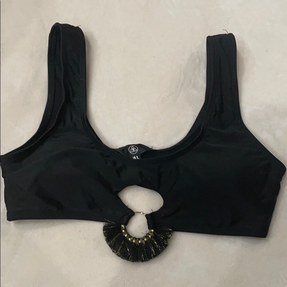 Missguided Other - Keyhole Tassel Missguided Bikini Top